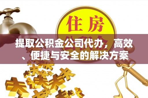 雷州提取公积金公司代办，高效、便捷与安全的解决方案