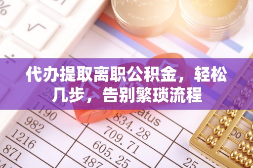 雷州代办提取离职公积金，轻松几步，告别繁琐流程