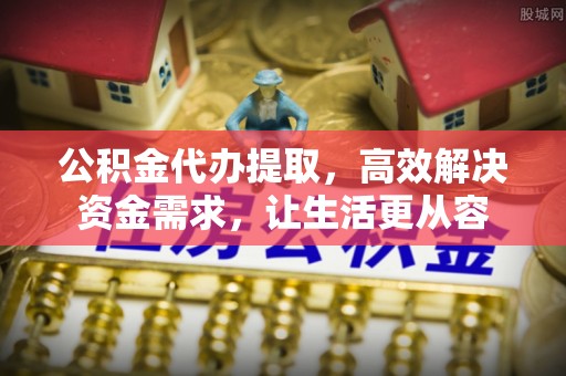 雷州公积金代办提取，高效解决资金需求，让生活更从容