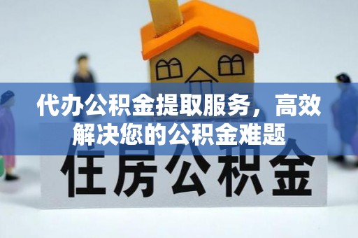 雷州代办公积金提取服务，高效解决您的公积金难题