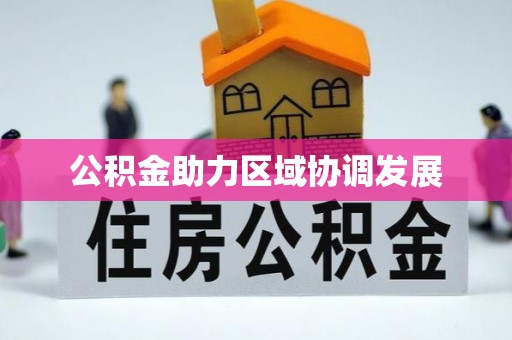 雷州公积金助力区域协调发展