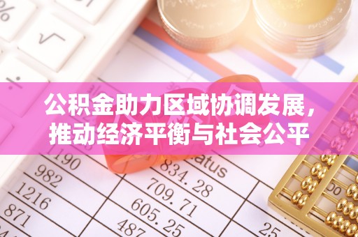 雷州公积金助力区域协调发展，推动经济平衡与社会公平