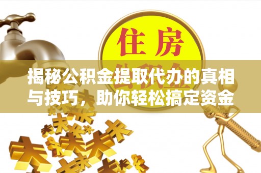 雷州揭秘公积金提取代办的真相与技巧，助你轻松搞定资金流动问题