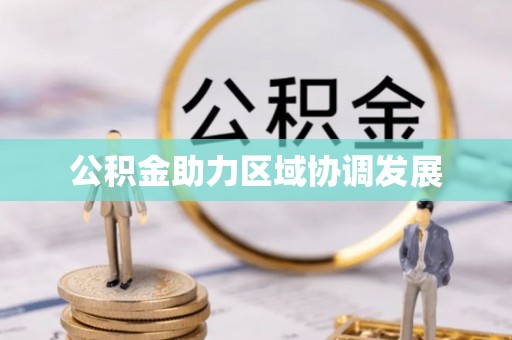 雷州公积金助力区域协调发展