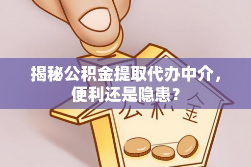 雷州揭秘公积金提取代办中介，便利还是隐患？