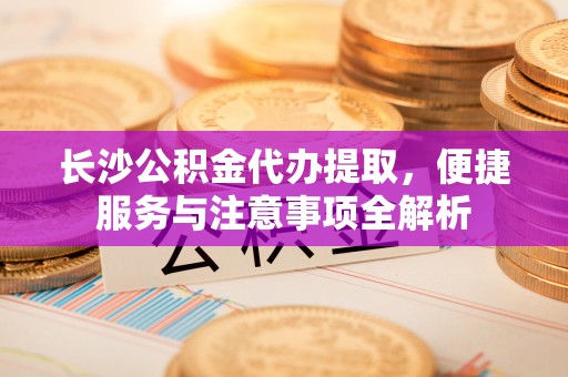 雷州长沙公积金代办提取，便捷服务与注意事项全解析
