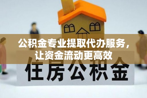 雷州公积金专业提取代办服务，让资金流动更高效