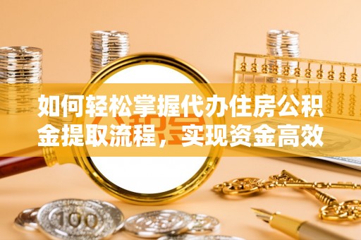 雷州如何轻松掌握代办住房公积金提取流程，实现资金高效利用
