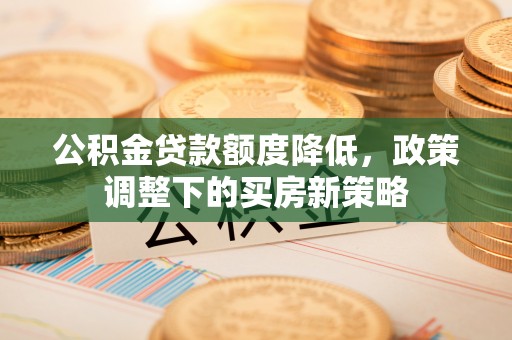 雷州公积金贷款额度降低，政策调整下的买房新策略