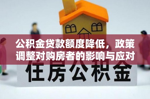 雷州公积金贷款额度降低，政策调整对购房者的影响与应对策略
