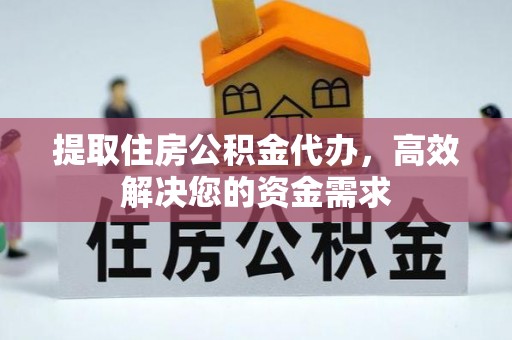 雷州提取住房公积金代办，高效解决您的资金需求