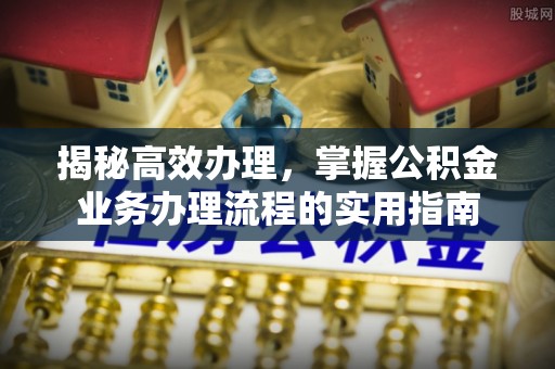 雷州揭秘高效办理，掌握公积金业务办理流程的实用指南
