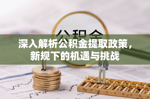 雷州深入解析公积金提取政策，新规下的机遇与挑战