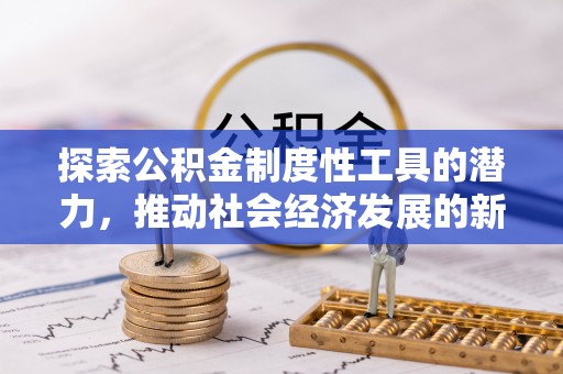 雷州探索公积金制度性工具的潜力，推动社会经济发展的新引擎
