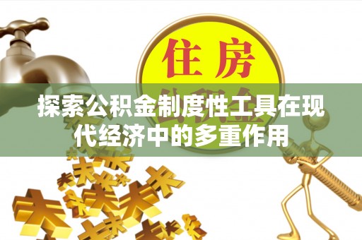 雷州探索公积金制度性工具在现代经济中的多重作用