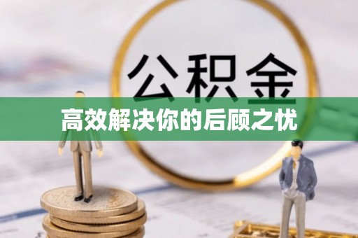 雷州高效解决你的后顾之忧