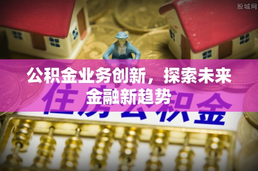 雷州公积金业务创新，探索未来金融新趋势