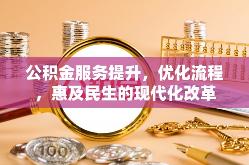 雷州公积金服务提升，优化流程，惠及民生的现代化改革