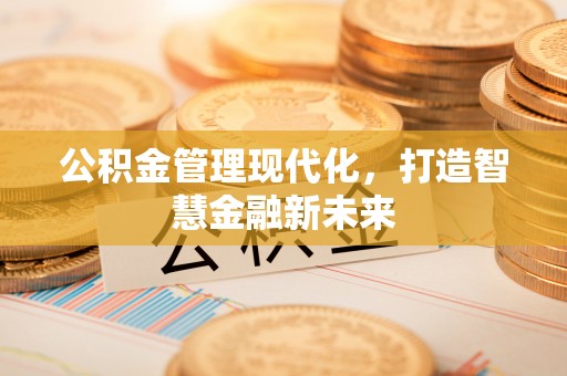 雷州公积金管理现代化，打造智慧金融新未来