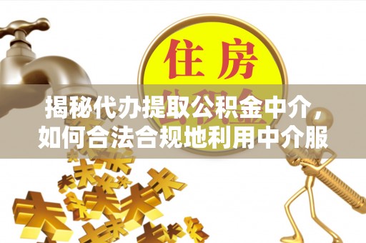 雷州揭秘代办提取公积金中介，如何合法合规地利用中介服务