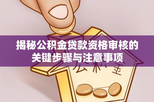 雷州揭秘公积金贷款资格审核的关键步骤与注意事项