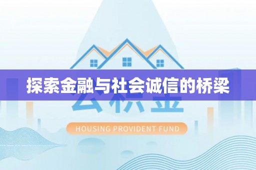 雷州探索金融与社会诚信的桥梁