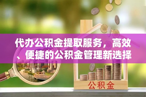 雷州代办公积金提取服务，高效、便捷的公积金管理新选择