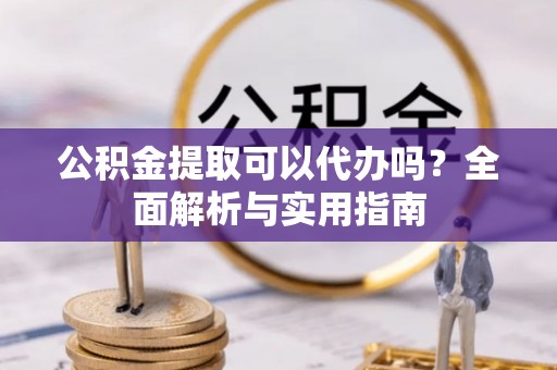 雷州公积金提取可以代办吗？全面解析与实用指南