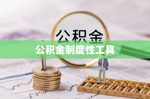 雷州公积金制度性工具
