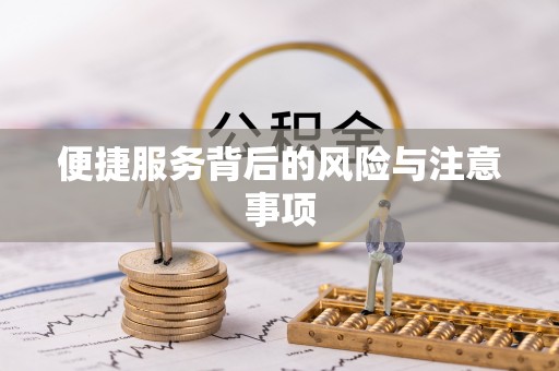 雷州便捷服务背后的风险与注意事项